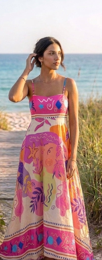 SUNSET MUSE ABSTRACT MAXI