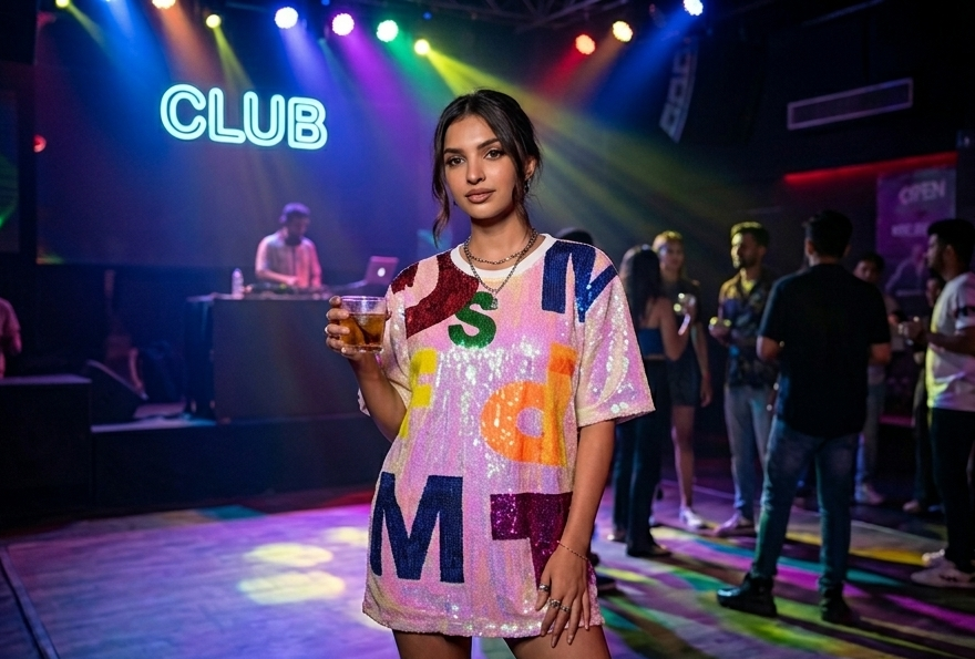 THE PRISM ALPHABET OVERSIZED TEE
