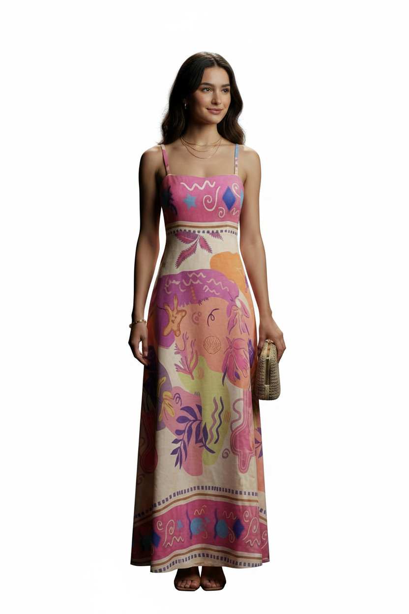 SUNSET MUSE ABSTRACT MAXI